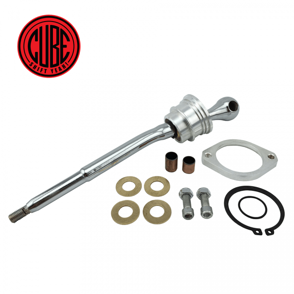 CUBE Speed short throw shifter with up to 40% shorter shifts. To suit your Nissan Pulsar N14, N15, N16 including SSS GTIR SR20DE. Great for drift, race, wide body & street.