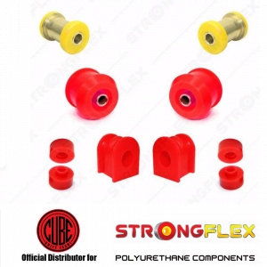 Poly Polyurethane bushes to suit Silvia 180SX 200SX 240SX S13. Including front sway bar, steering rack bush, radius arm, track control arm, upper control arm, lower control arm