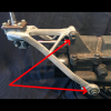 Toyota JZX100 W58 R154 Tripod Shifter Frame Bush Locations