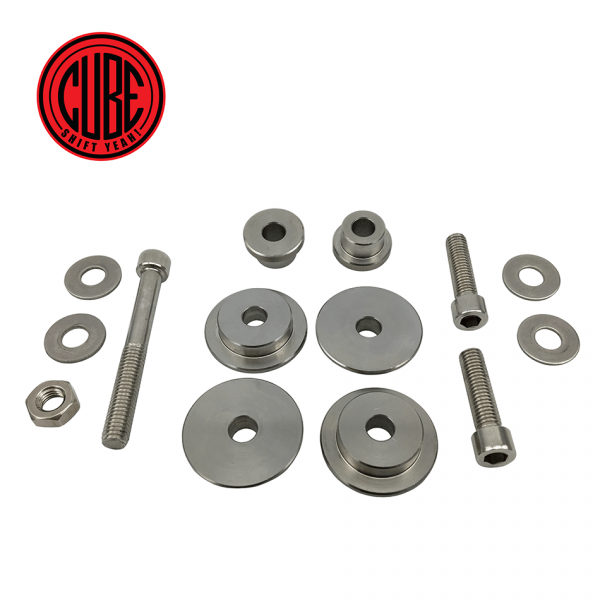 Replace the worn and loose tripod shifter frame (remote) bushes with new CUBE Speed heavy duty bushings. In your Toyota Soarer or Lexus SC300 with W58 or R154 trans. Our bushings are heavy duty replacements for the Toyota & Lexus bushings.