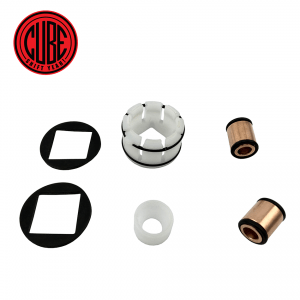 Use our CUBE Speed shifter bushes to fix the loose, worn & wobbly tripod remote shifter in your Toyota Supra Mk4 with W58 or R154 trans. Our bushings are heavy duty replacements for the Toyota bushings.