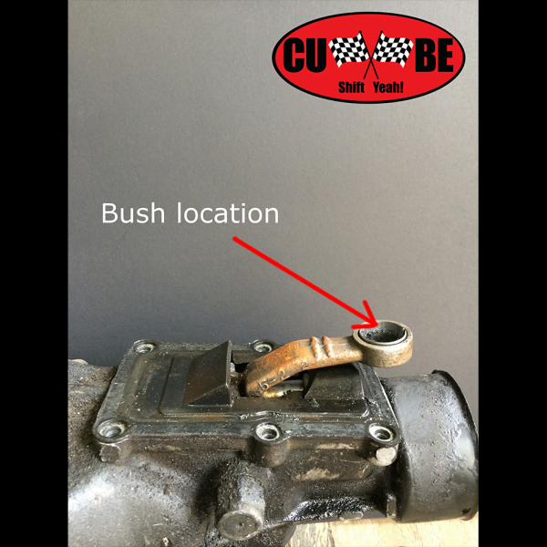 CUBE Speed - shifter to gearbox bush to suit Toyota W55 W57 W58 transmissions - bush location