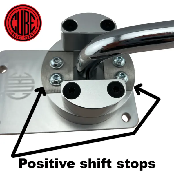 CUBE Speed Pontiac GTO short shifter. Shift stops